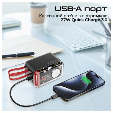 Универсальная мобильная батарея Promate Mavrix-20 20000mAh 65W Black (mavrix-20.black) фото №6
