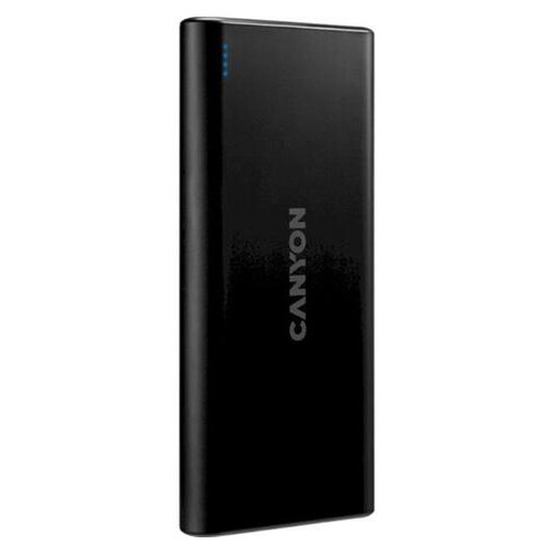 Універсальна мобільна батарея Canyon 10000mAh Black CNE-CPB1006B фото №1