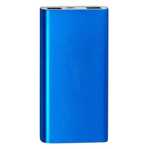 Портативна батарея Remax 6954851218661 Vanguard Li-Pol Blue 10000 мА фото №1