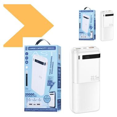 Power Bank REMAX RPP-72 20000 мАч (47186-_605) фото №2