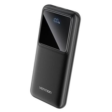 Батарея универсальная Vention 10000 mAh 22.5W Black LED Display Type (FHKB0) фото №1
