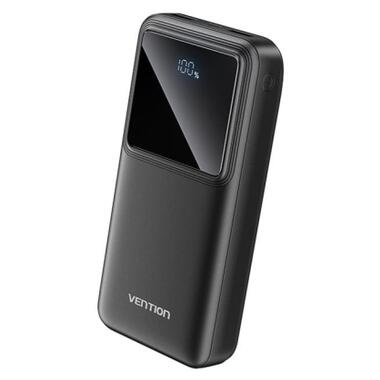 Батарея универсальная Vention 20000 mAh 22.5W Black LED Display Type (FHLB0) фото №1