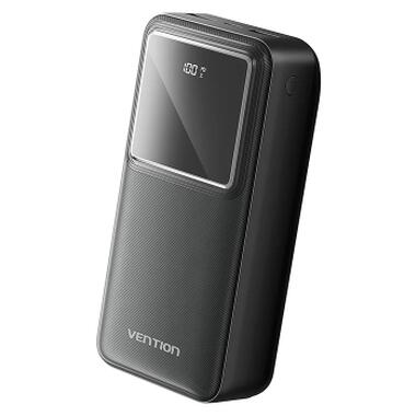 Батарея универсальная Vention 30000 mAh 22.5W Black LED Display Type (FHMB0) фото №1