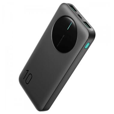 Батарея универсальная JOYROOM 10000mAh 12W 2*USB-A, USB-C In/Out, Black (JR-PBF12 / 6956116713256) фото №2