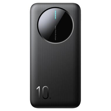 Батарея универсальная JOYROOM 10000mAh 12W 2*USB-A, USB-C In/Out, Black (JR-PBF12 / 6956116713256) фото №1