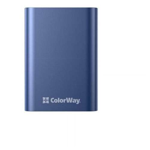 Універсальна мобільна батарея ColorWay Full power 20000mAh Blue (CW-PB200LPG2BL-PDD) фото №1