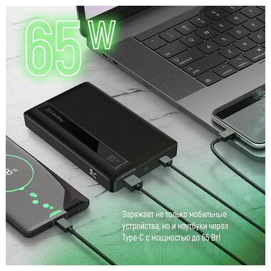 Универсальная мобильная батарея ColorWay Powerful 20000mAh Black (CW-PB200LPA3BK-PDD) фото №20