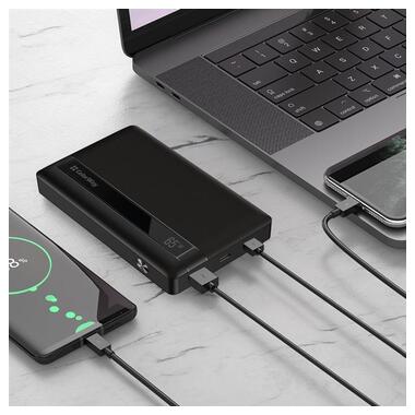 Универсальная мобильная батарея ColorWay Powerful 20000mAh Black (CW-PB200LPA3BK-PDD) фото №9