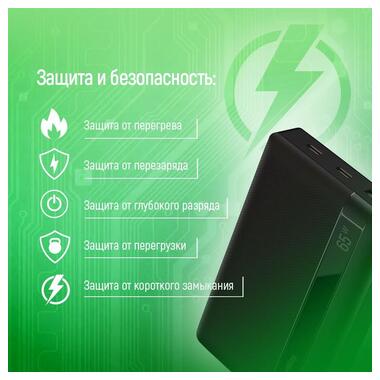 Универсальная мобильная батарея ColorWay Powerful 20000mAh Black (CW-PB200LPA3BK-PDD) фото №18