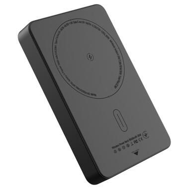 Батарея универсальная ColorWay 10 000 mAh PD/22.5W, 15W MagSafe Black (CW-PB100LPA1BK-WPDD) фото №3