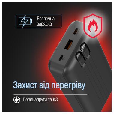 Батарея универсальная ColorWay 20 000 mAh Optimal Power PD/22.5W, QC/3.0, Black (CW-PB200LPB5BK-PDD) фото №11