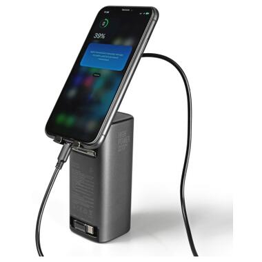 Батарея универсальная Videx 20000mAh 130W PD/100W TFT LCD Display (VPB-350-G) фото №10