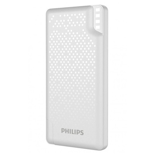 Портативний зарядний пристрій Philips Display 10000mAh 12W (DLP2010N/62) Білий фото №1