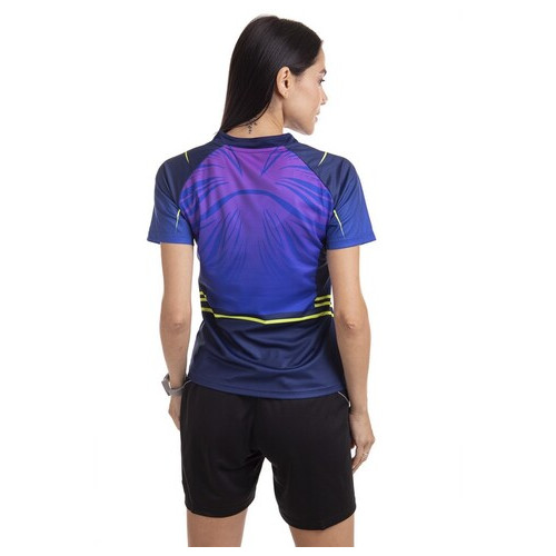 Форма для великого тенісу жіноча Lingo LD-1811B S Темно-синій-фіолетовий (60506031) фото №3
