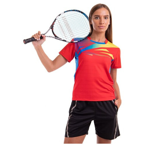 Форма для великого тенісу Lingo жіноча LD-1822B S Червоний (60506038) фото №2