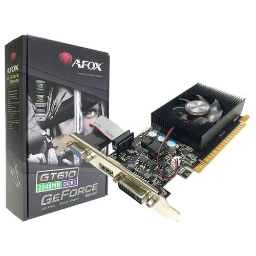 Відеокарта Afox GeForce GT610 2Gb DDR3 (AF610-2048D3L7-V6) фото №4