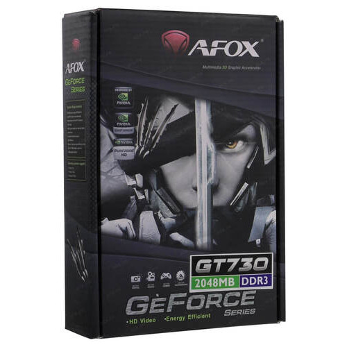Відеокарта Afox GeForce GT730 2Gb DDR3 (AF730-2048D3L6) фото №2