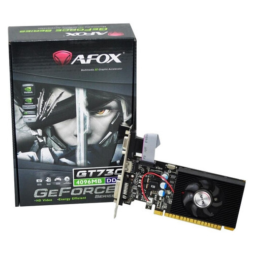 Відеокарта Afox GeForce GT730 4Gb DDR3 (AF730-4096D3L6) фото №1