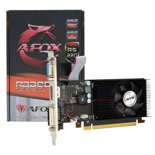 Відеокарта Afox Radeon DDR3 R5 220 2Gb (AFR5220-2048D3L5) фото №1