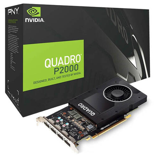 Відеокарта PNY nVidia Pascal 1024 Cuda Cores 5G Quadro (VCQP2000-PB/XVCQP2000-PB) фото №1