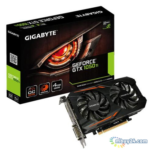 Видеокарта Gigabyte GeForce GTX1050 Ti 4096Mb OC (GV-N105TOC-4GD) фото №7