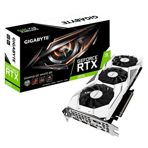 Видеокарта Gigabyte GeForce RTX2080 8GB GDDR6 GAMING OC WHITE (GV-N2080GAMOC-WHITE_8GC) фото №6