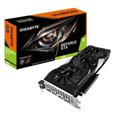 Видеокарта Gigabyte GeForce GTX1660 6144Mb Gaming (GV-N1660Gaming-6GD) фото №1