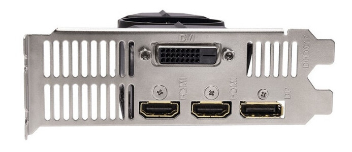 Видеокарта Gigabyte GeForce GTX1050TI 4GB DDR5 128bit DP-HDMIx2-DVI OC Low Profile (JN63GV-N105TOC-4GL) фото №2