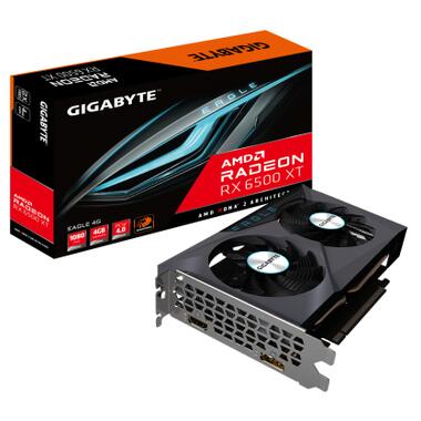 Відеокарта Gigabyte Radeon RX 6500 XT 4Gb EAGLE (GV-R65XTEAGLE-4GD) фото №1