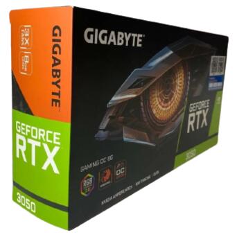 Відеокарта Gigabyte GeForce RTX3050 8Gb GAMING OC (GV-N3050GAMING OC-8GD) фото №9