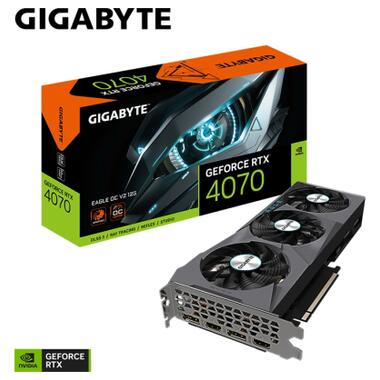 Відеокарта GIGABYTE GeForce RTX4070 12Gb EAGLE OC V2 (GV-N4070EAGLE OCV2-12GD) фото №9
