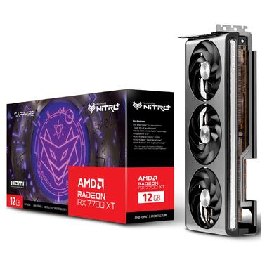 Відеокарта AMD Radeon RX 7700 XT Sapphire NITRO+ GAMING OC, 12GB GDDR6, 192 bit, PCI-Express 4.0 x16 (11335-02-20G) фото №8