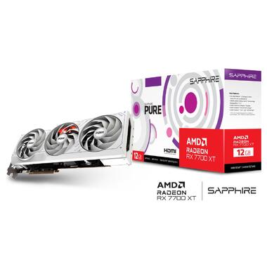 Відеокарта AMD Radeon RX 7700 XT Sapphire PURE GAMING OC, 12GB GDDR6, 192 bit, PCI-Express 4.0 x16 (11335-03-20G) фото №8