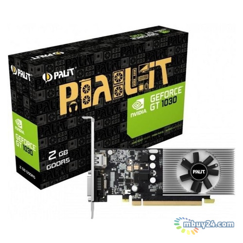 Видеокарта Palit GeForce GT 1030 SILENTFX 2048M GDDR5 (NE5103000646-1081H) фото №4