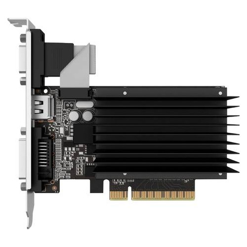 Відеокарта Palit GeForce GT 710 Silent 2GB GDDR3 (NEAT7100HD46-2080H) фото №2