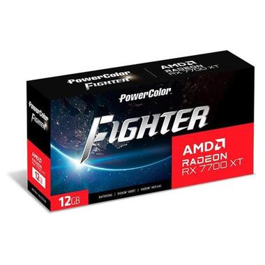 Відеокарта AMD Radeon RX 7700 XT 12GB GDDR6 Fighter PowerColor (RX 7700 XT 12G-F/OC) фото №6