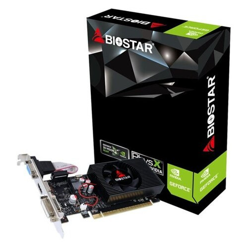 Відеокарта Biostar GeForce GT730 LP 2 GB (VN7313THX1) фото №1