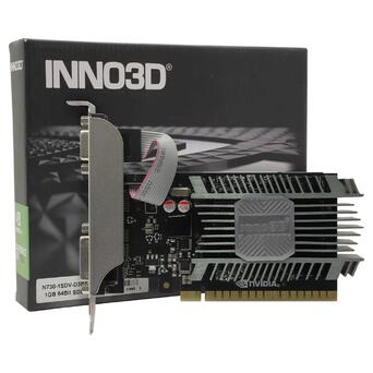 Відеокарта INNO3D GeForce GT 730 1GB GDDR3 (N730-1SDV-D3BX) фото №1