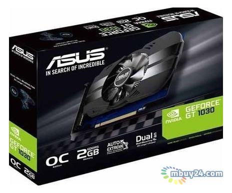Відеокарта Asus GeForce GT1030 2GB DDR3 OC (PH-GT1030-O2G) фото №5
