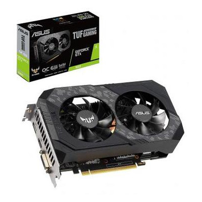 Видеокарта Asus GeForce GTX1660 6144Mb TUF Gaming OC (TUF-GTX1660-O6G-GAMING) фото №1