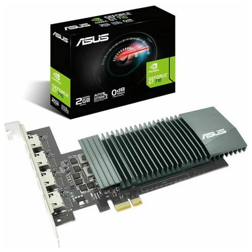 Відеокарта ASUS Nvidia GeForce GT710-SL-2GD3-BRK-EVO фото №1