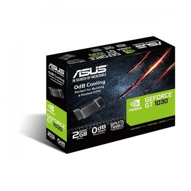 Відеокарта ASUS GeForce GT 1030 2GB GDDR5 low profile silent GT1030-SL-2G-BRK (90YV0AT0-M0NA00) фото №6
