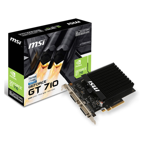 Видеокарта MSI GeForce GT710 2GB DDR3 (GT_710_2GD3H_H2D) фото №3