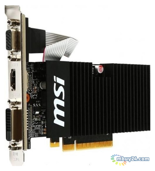 Видеокарта MSI GeForce GT1030 2GB DDR3 Low Profile OC Silent (GF_GT_1030_2GH_LP_OC) фото №2