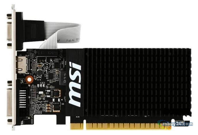 Видеокарта MSI GeForce GT1030 2GB DDR3 Low Profile OC Silent (GF_GT_1030_2GH_LP_OC) фото №1