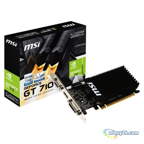 Видеокарта MSI GeForce GT1030 2GB DDR3 Low Profile OC Silent (GF_GT_1030_2GH_LP_OC) фото №4