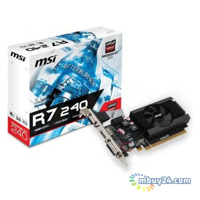 Видеокарта MSI Radeon R7 240 2048Mb  (R7 240 2GD3 64B LP) фото №1
