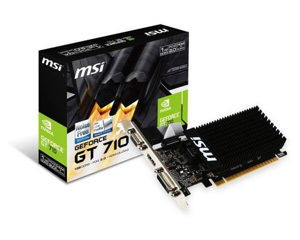 Видеокарта MSI GeForce GT 710 1024MB (GT 710 1GD3H LP) фото №2