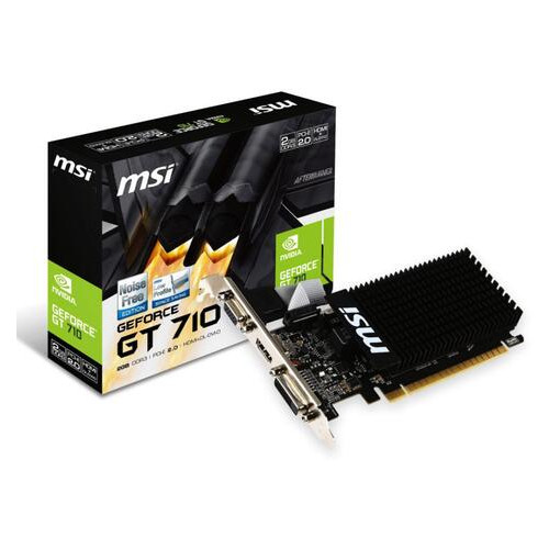 Відеокарта MSI GeForce GT 710 (GT 710 2GD3H LP) фото №1