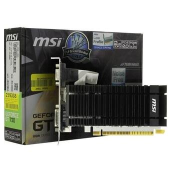 Відеокарта MSI GeForce GT730 2048Mb (N730K-2GD3H/LPV1) фото №10
